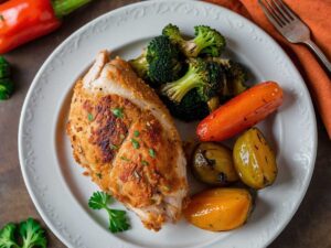 Air Fryer Stuffed Chicken Breast