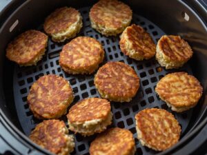 Cooking Frozen Chicken Patties at 400°F