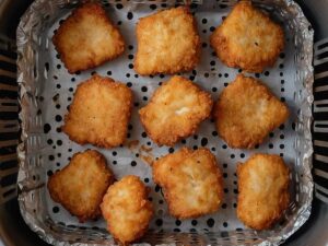 Cooking trader joes battered fish nuggets in air fryer