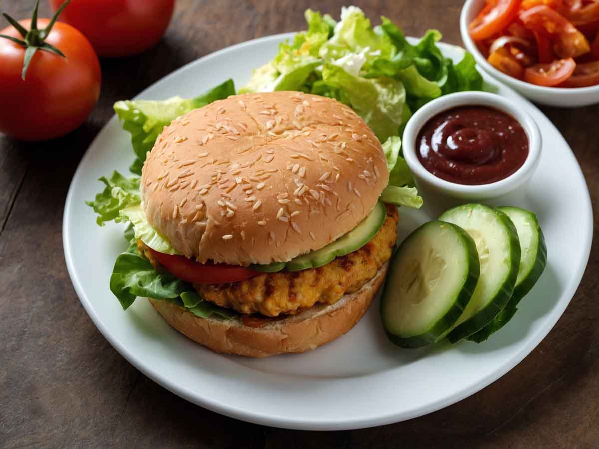 Frozen Chicken Patties in Air Fryer