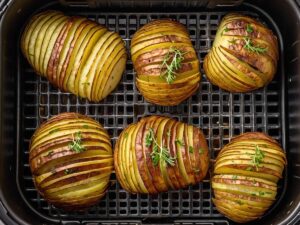 Cooking Hasselback Potatoes