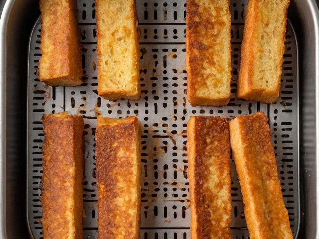 Flipping the French Toast Sticks