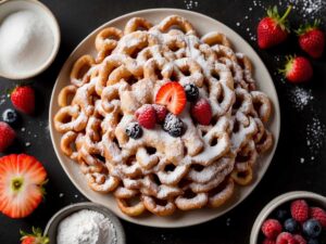 Air Fryer Funnel Cake