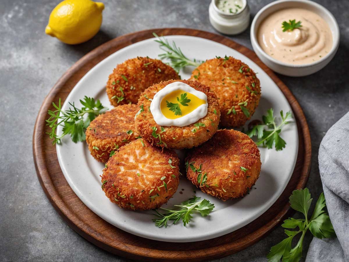 Air Fryer Salmon Croquettes